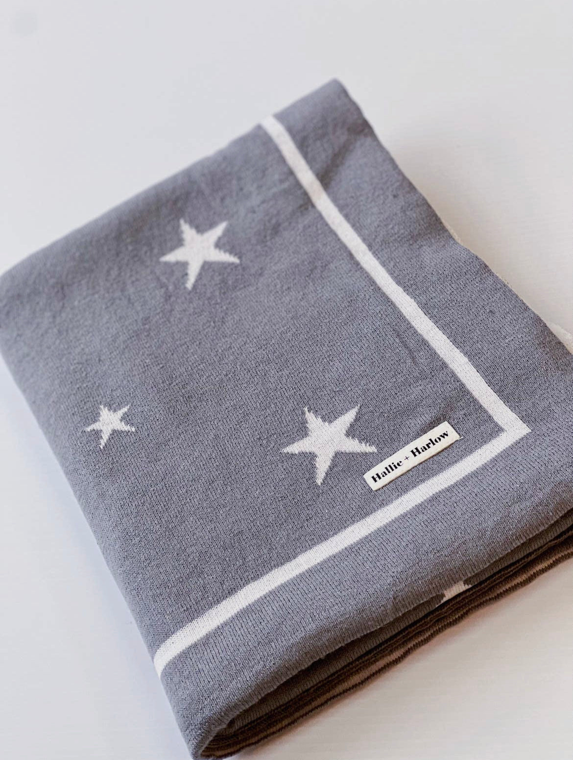 Knitted Blanket (Stars)