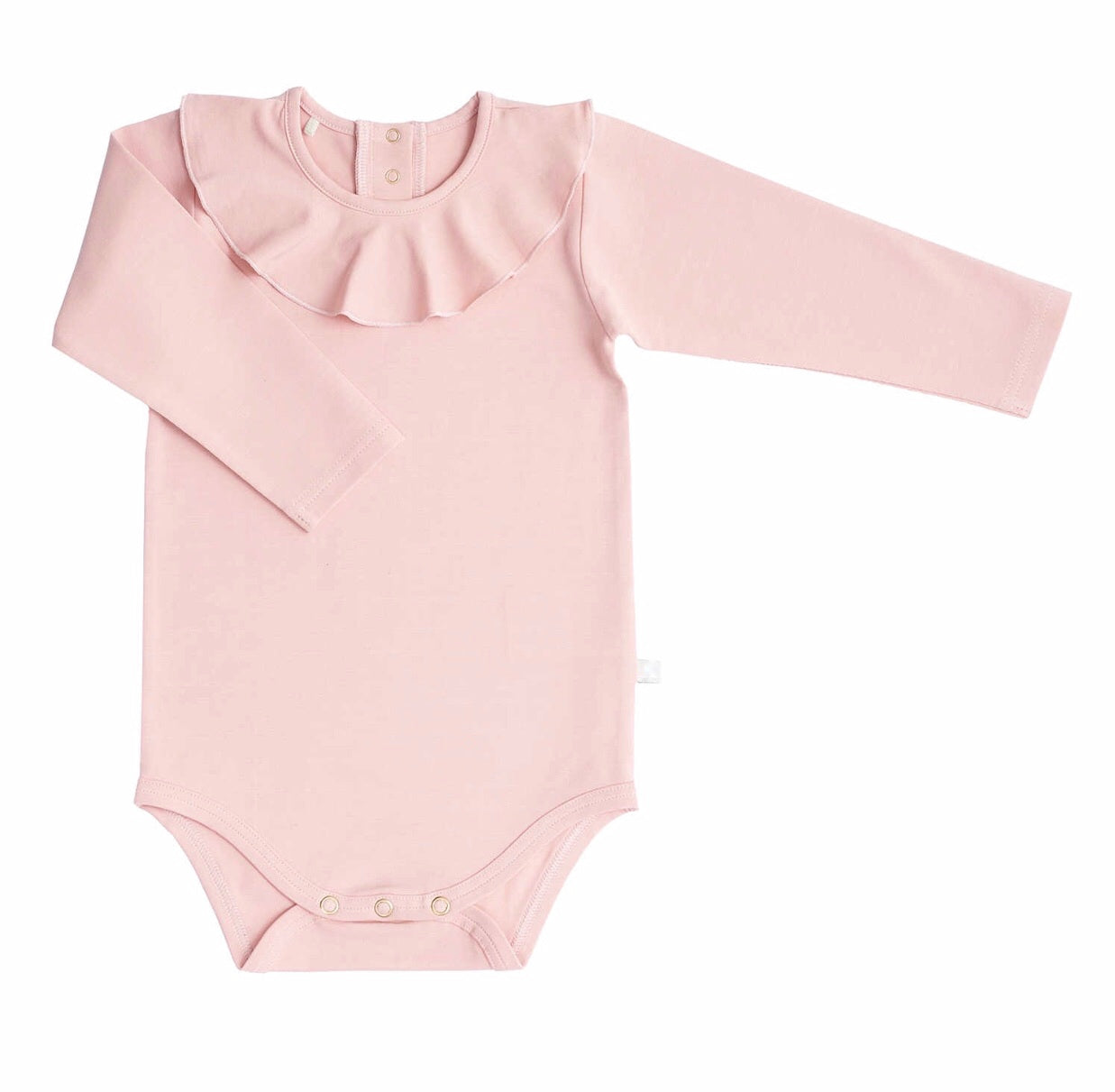 Long Sleeve, Frilla Body, Rose Smoke