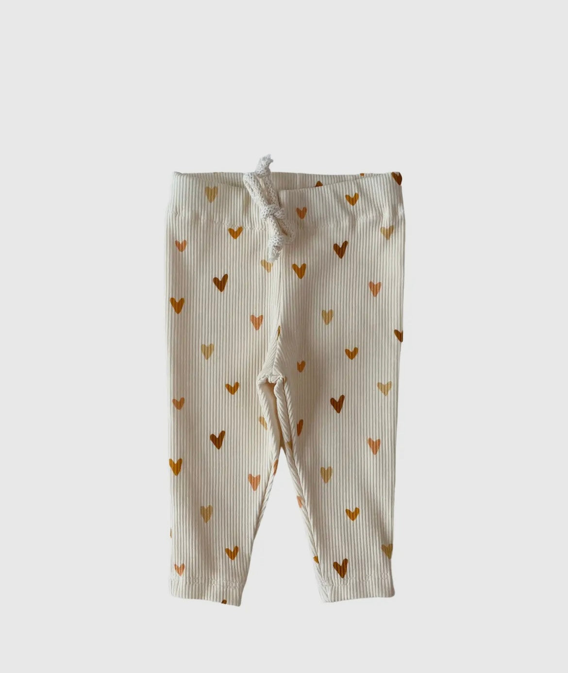 Ribbed-Hearts Leggings