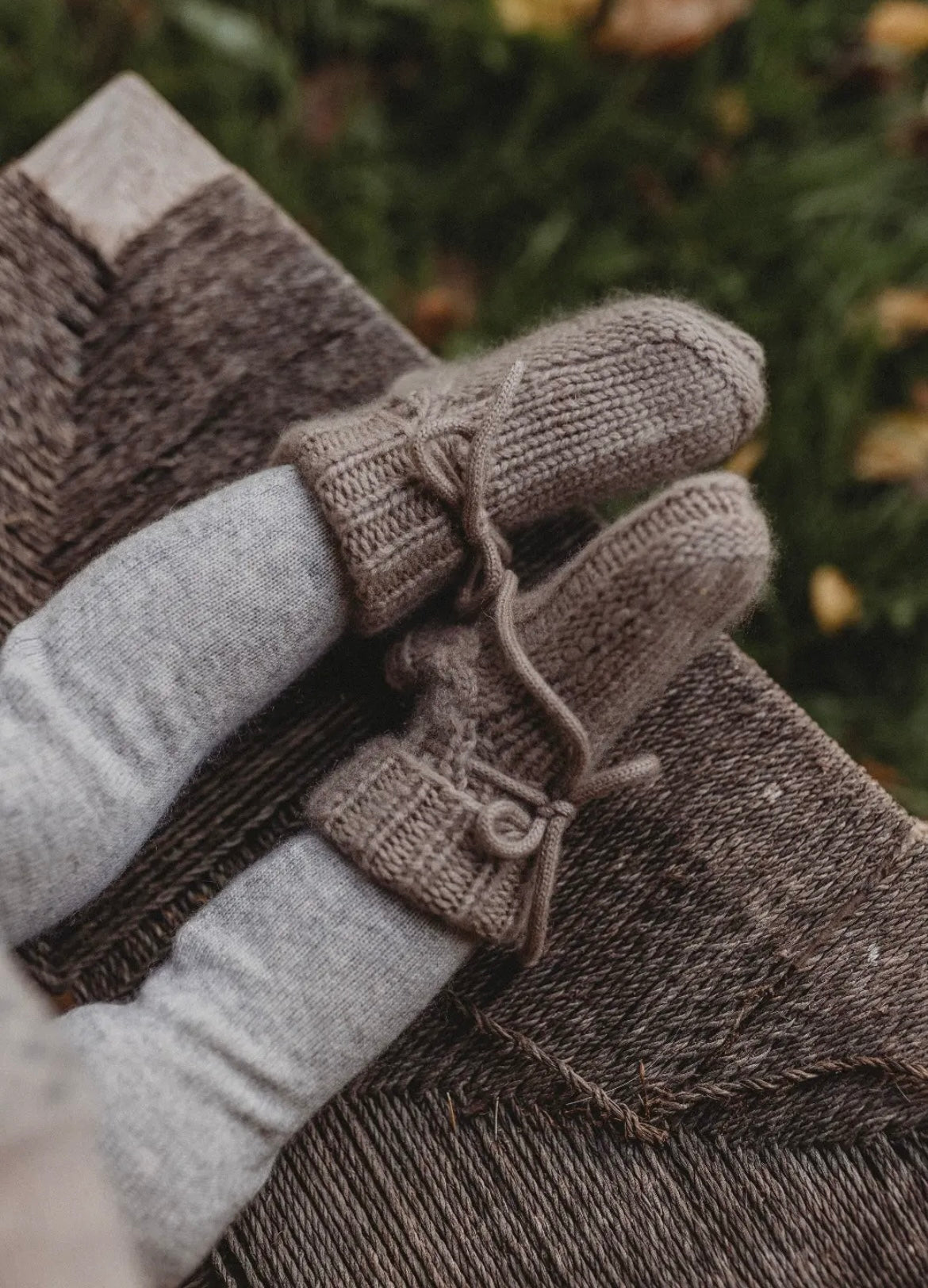 Cashmere Booties | Hazelnut