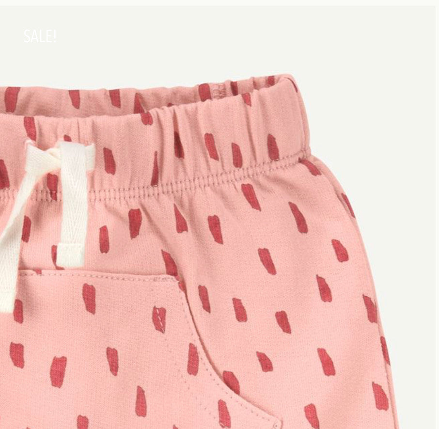 Pink Dash Print Legging