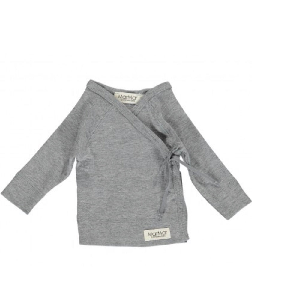 TUT Wrap TOP - Grey Melange