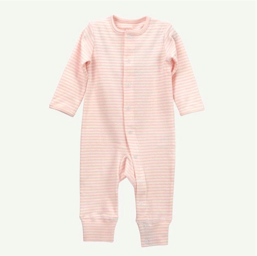Baby Pink stripe Onesie