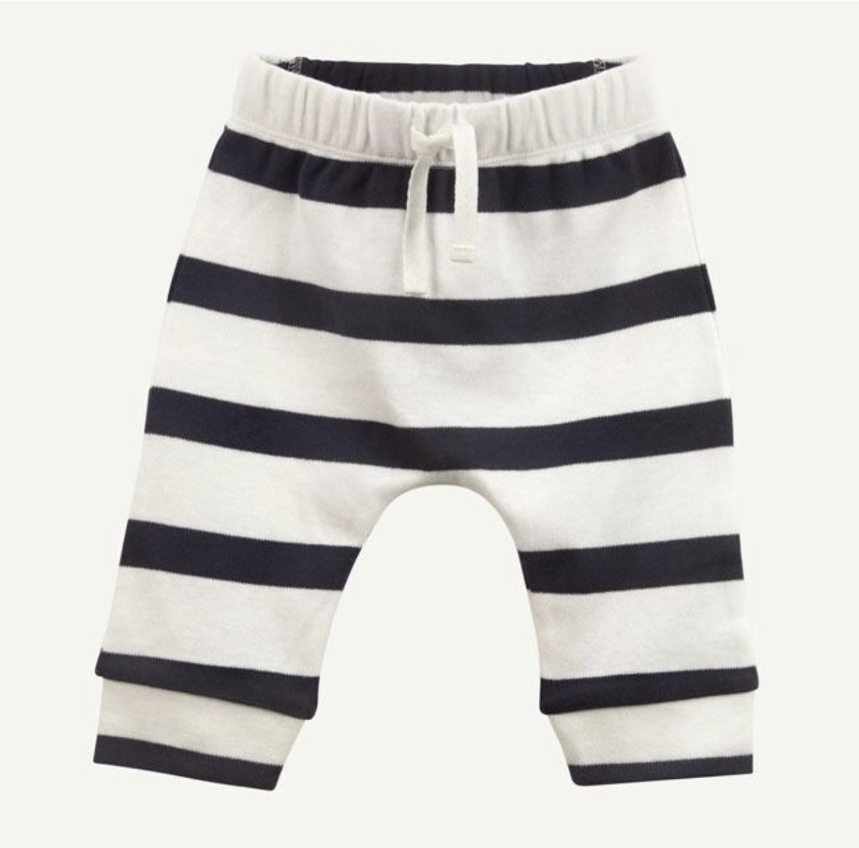 White Stripe organic cotton Pants