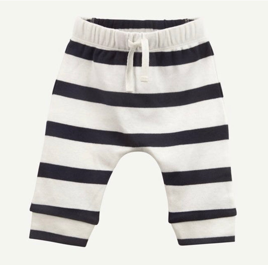 White Stripe organic cotton Pants