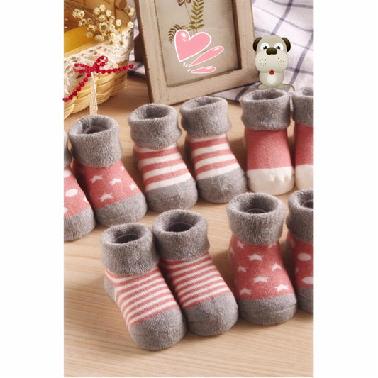 Organic Cotton Pink Socks