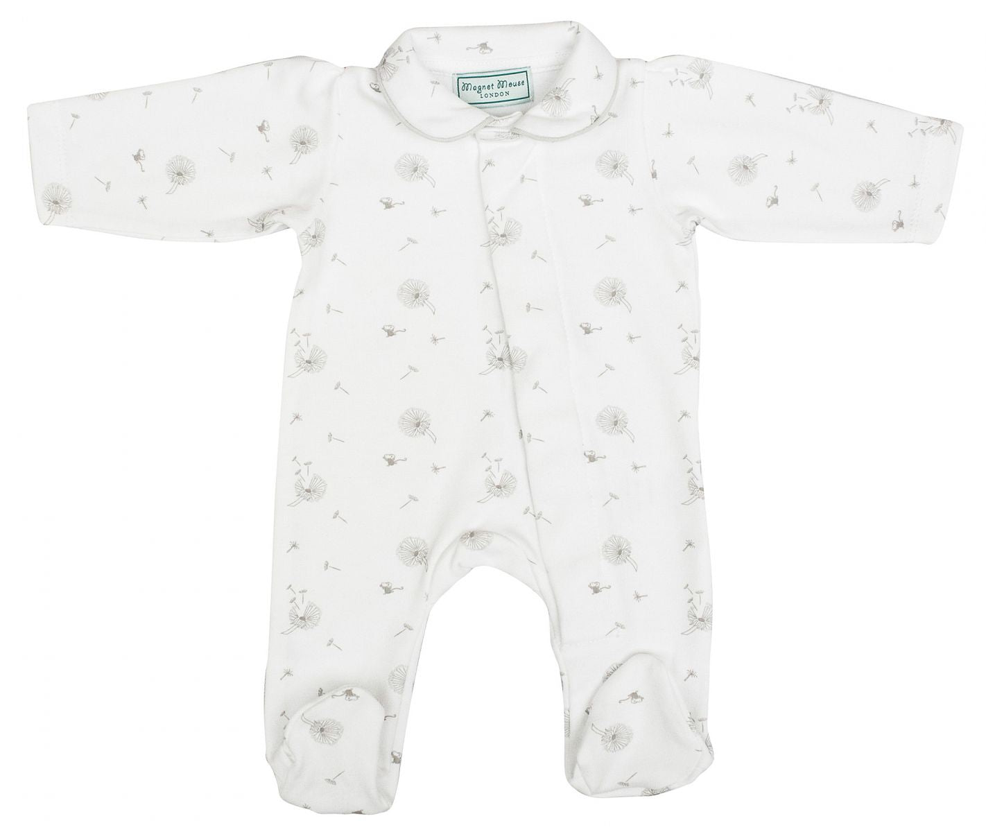 White Danelion Onesie
